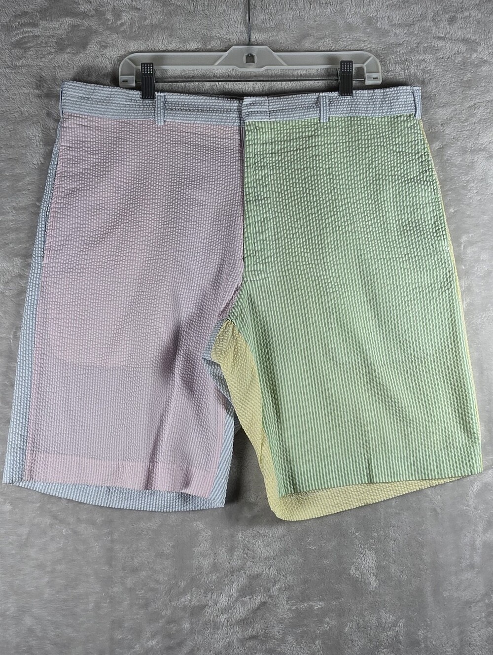 Murray’s Toggery Shop Seersucker Chino Shorts Mens Size 38 Colorful 10.5” Inseam